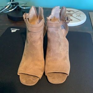 A New Day Open Toe Booties
